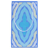 Blumenkornblume - Shabby Chic-Design Kleine Geschenktüte (Vorderseite)