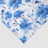 Blumenkornblume Typ Blau Blume Seidenpapier (Detail)