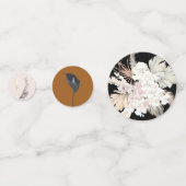 Blumenkorntöne aus Pampas, getrocknet Konfetti (Rückseiten)