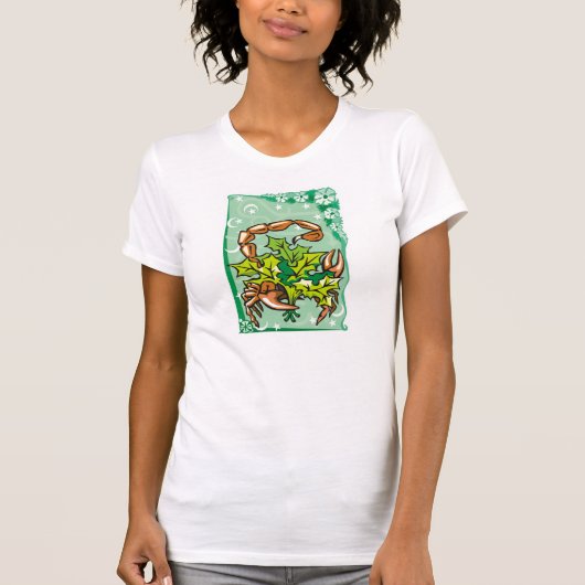 Blumenkorpion T-Shirt (Vorderseite)