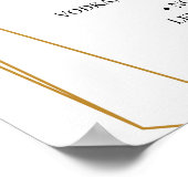 Blumenkost für Rose Poster (Ecke)