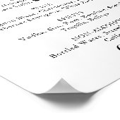 Blumenkost "Summer Breeze" Poster (Ecke)