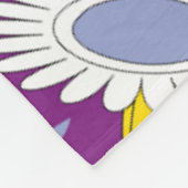 Blumenkraft-Decke Fleecedecke (Ecke)