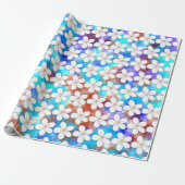 Blumenkraft-Geschenkpapier Geschenkpapier (Ungerollt)
