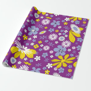 Blumenkraft-Geschenkpapier Geschenkpapier