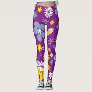 Blumenkraft-Leggings Leggings