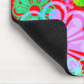 BLUMENKRAFT PSYCHEDELISCHE MAUSPAD (Ecke)