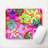 BLUMENKRAFT PSYCHEDELISCHE MAUSPAD (Mit Mouse)