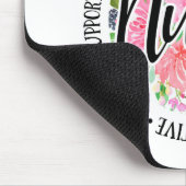 Blumenkranke Mousepad (Ecke)