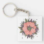 Blumenkranz der Harmonie Schlüsselanhänger (Vorderseite)