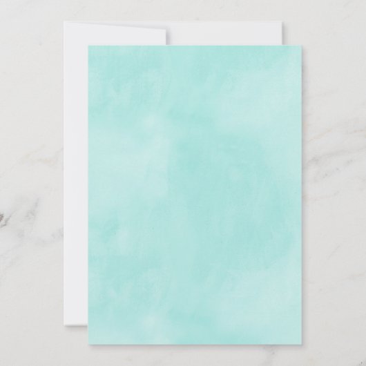 Blumenkranz Einladung (Rückseite)