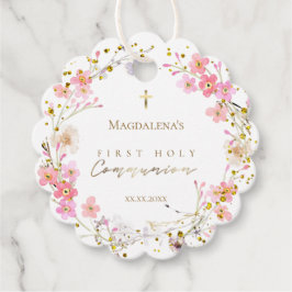 Blumenkranz Erste Heilige Kommune Geschenkanhänger