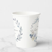 Blumenkranz Erste Heilige Kommune Pappbecher (Rechts)