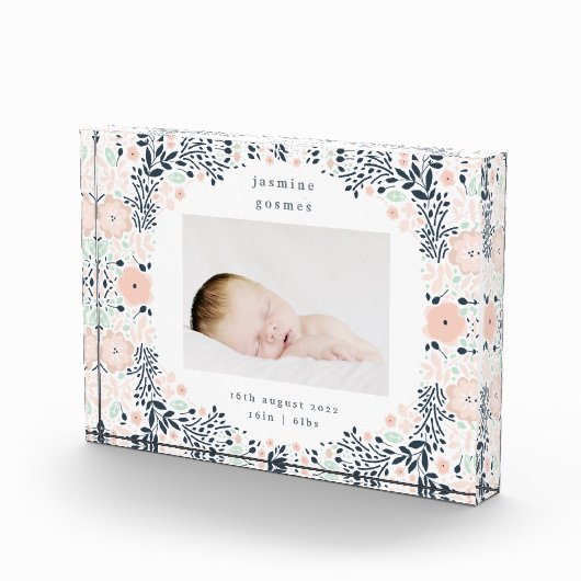 Blumenkranz Fotoblock (Rechts)