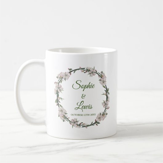Blumenkranz Kaffeetasse (Links)