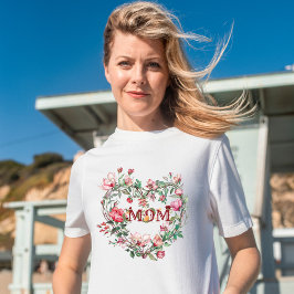 Blumenkranz - MAMA T-Shirt