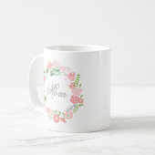 Blumenkranz | Muttertags-Tasse Kaffeetasse (Vorderseite Links)