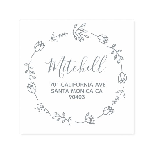 Blumenkranz Permastempel (Design)