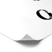 Blumenkranz Poster (Ecke)