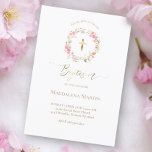 Blumenkranz | Taufeinladung Einladung<br><div class="desc">Taufeinladung</div>