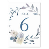 Blumenkranz Tischnummer 6 (Rückseite)