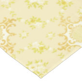 Blumenkränze mit Rosenmitten-Muster Tischdecke (Schrägansicht)