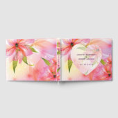 Blumenkraut-Dewdropings Hochzeit Gästebuch (Voll)