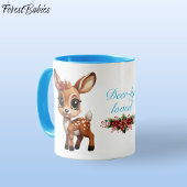 Blumenkraut, Fawn, 🦌 Hirsch 🎄 Liebe Tasse