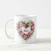 Blumenkraut Personalisiert Kaffeetasse (Links)