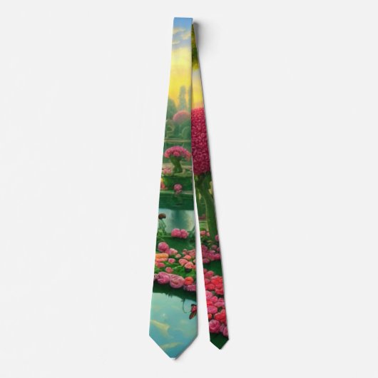 Blumenkrawatte krawatte (Vorderseite)