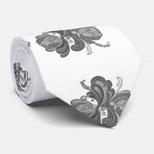 BlumenKrawatte Krawatte (Gerollt)