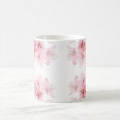 Blumenkrebs Blossom Monogramm-Tasse Kaffeetasse (Mittel)