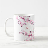 Blumenkrebs Blossom Monogramm-Tasse Kaffeetasse (Links)