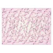 Blumenkrebs Blüten Rosa Tischdecken (Vorderseite (Horizontal))