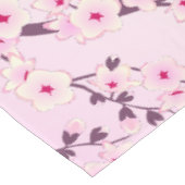 Blumenkrebs Blüten Rosa Tischdecken (Schrägansicht)