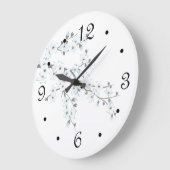 Blumenkrebse Große Wanduhr (Winkel)