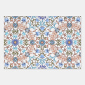 Blumenkreis-Muster, William Morris Geschenkpapier Set (Vorderseite 2)