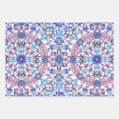 Blumenkreis-Muster, William Morris Geschenkpapier Set (Vorderseite)