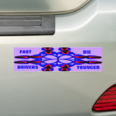 Blumenkreuz Abstrakter Autoaufkleber (Auf Auto)