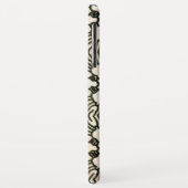 Blumenkreuz-Design auf einem iPhone-Fall Case-Mate iPhone Hülle (Hinten/Links)