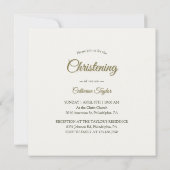 Blumenkreuz Einladung (Rückseite)