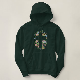 Blumenkreuz Hoodie