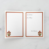 Blumenkreuz Karte (Innenseite)