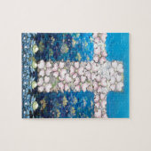 Blumenkreuz Puzzle (Horizontal)