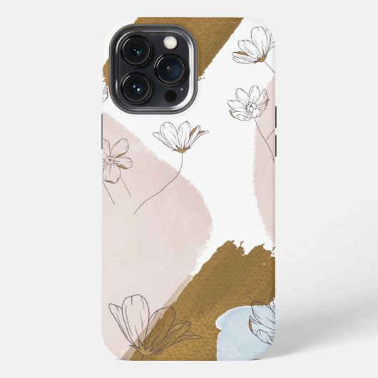 Blumenkrone iPhone Hülle (Rückseite)