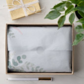 Blumenkronen-Graue Katze Seidenpapier (Geschenk)