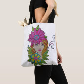 Blumenkronen-Mädchen-Boho-Tasche Tasche (Von Nahem)
