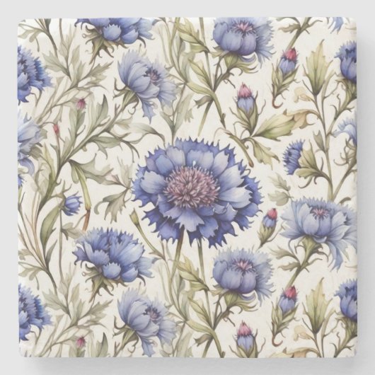 Blumenkronen-Untersetzer Steinuntersetzer (Vorderseite)