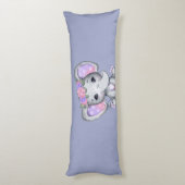 Blumenkronenlephon-Kissen Seitenschläferkissen (Rückseite (Vertikal))