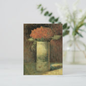 Blumenkrug Postkarte (Stehend Vorderseite)